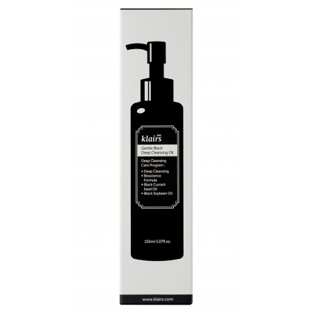 GENTLY BLACK DEEP CLEANSING OIL 150ML