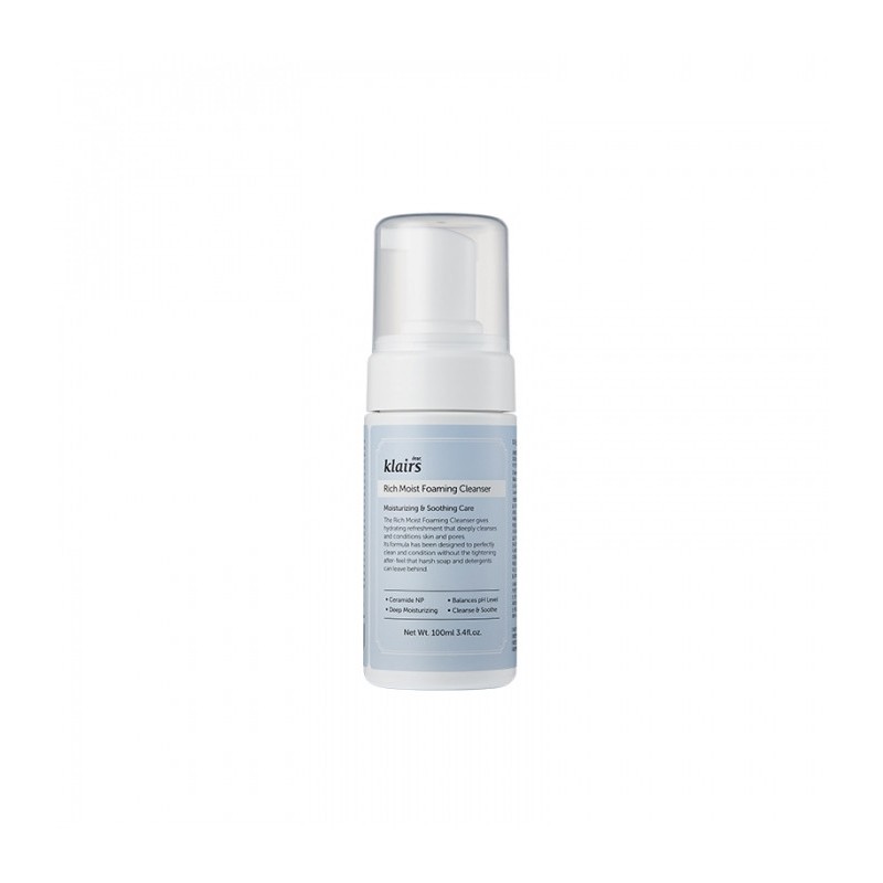 Rich moist foaming cleanser 100ml