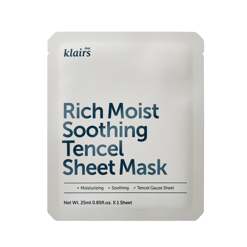 Rich moist soothing sheet mask 25ml