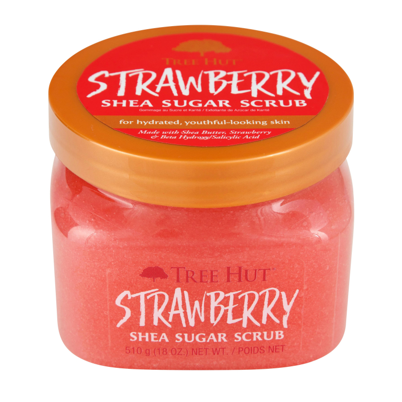 Strawberry Shea Sugar Scrub 510g