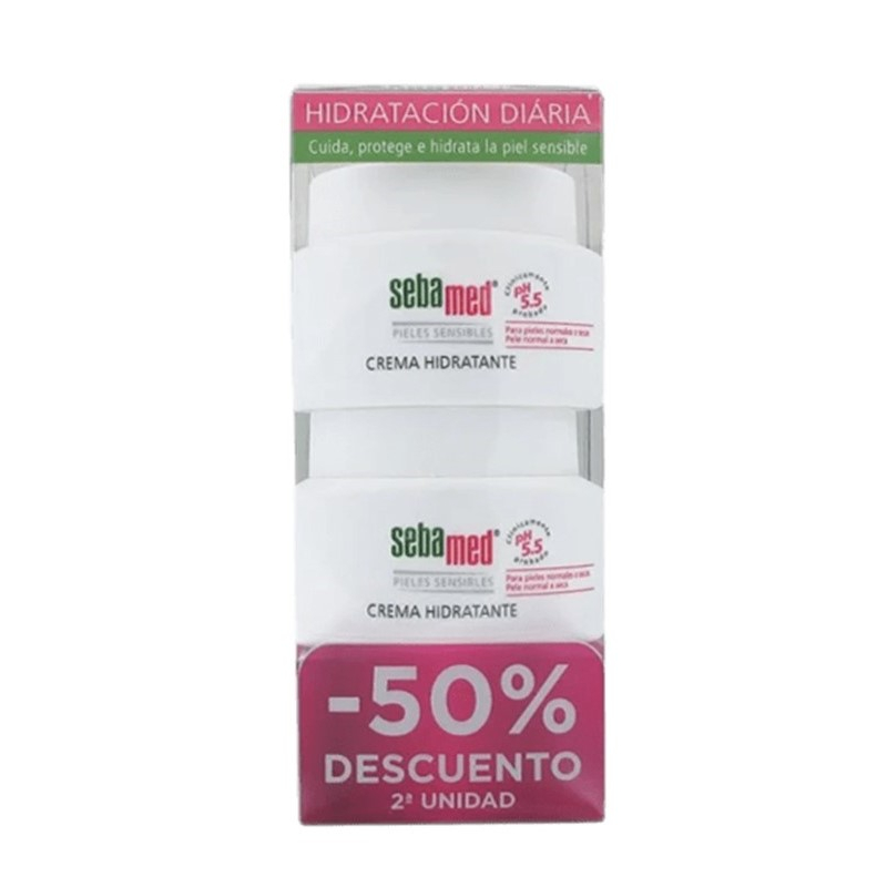 Sebamed Duplo Tarro Crema Hidratante 2 X 75 Ml -2u 50%