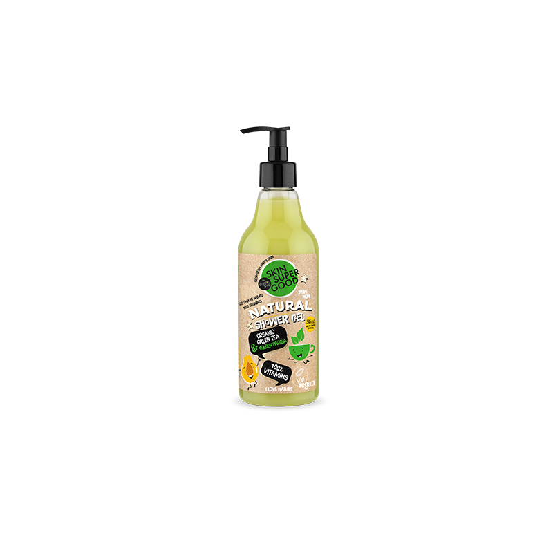 Gel De Ducha Natural 100% Vitamins 500 Ml