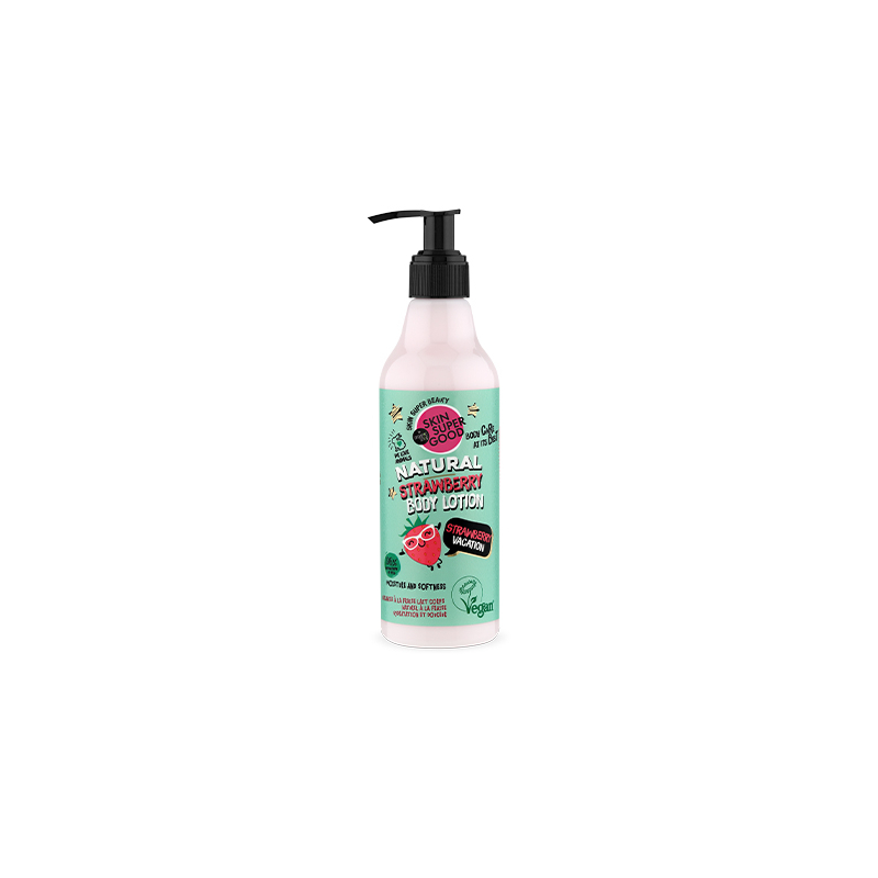 Loción Corporal Natural De Fresa Strawberry Vacation 250 Ml