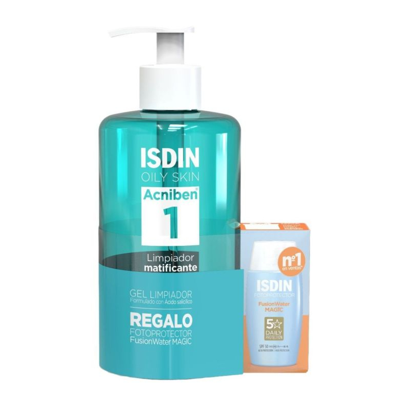 Acniben 1 Gel Limpiador Matificante 400ml+ Regalo
