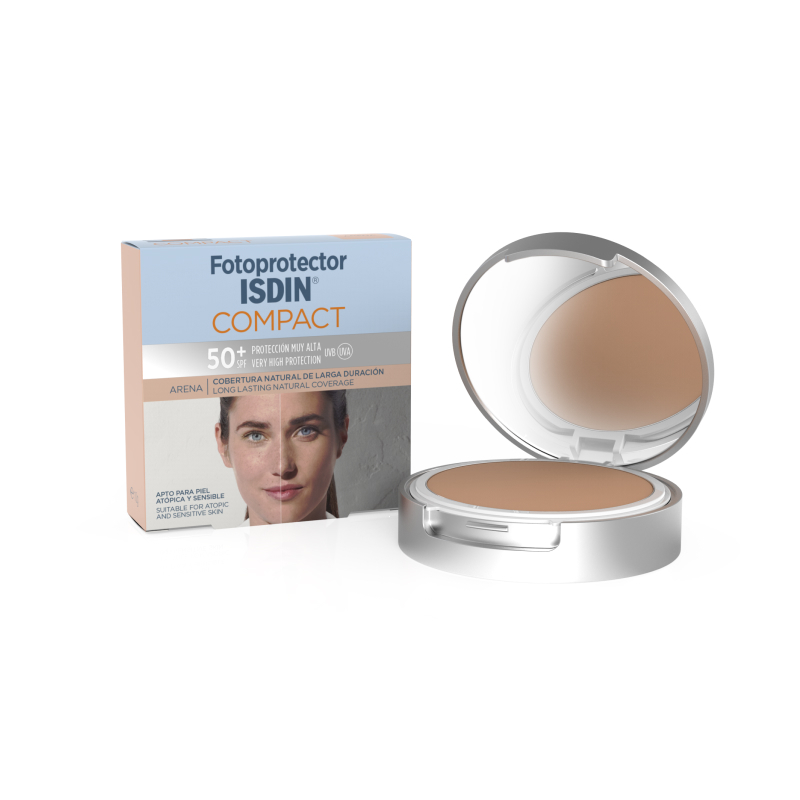 Isdin fotoprotector compact 50+ arena 10g
