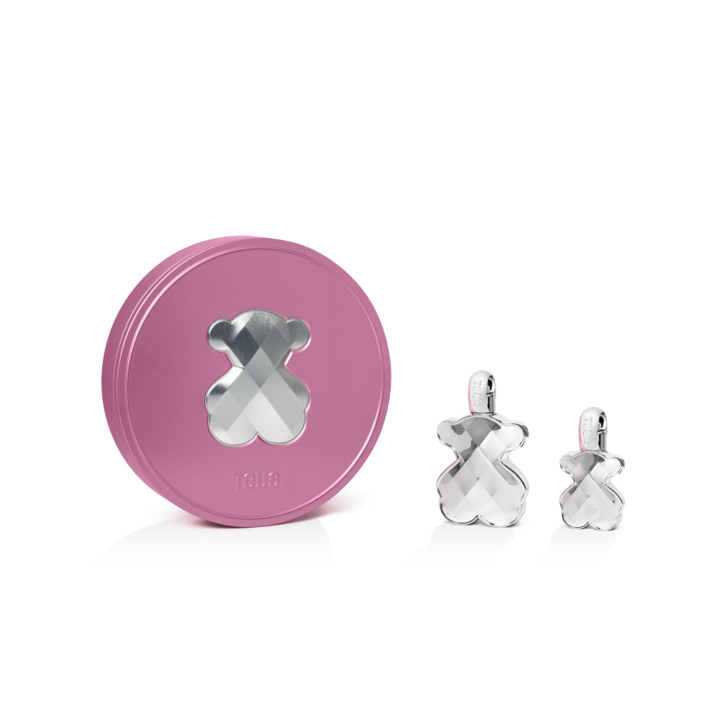 Set Tous Loveme Silver The Blodness Edp Vaporizador 90 Ml + Vaporizador 30 Ml