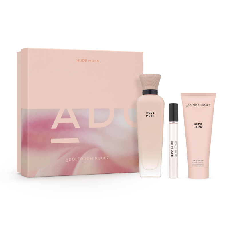 Adolfo Dominguez – Estuche de regalo Eau de Parfum Nude Musk Adolfo Domínguez..