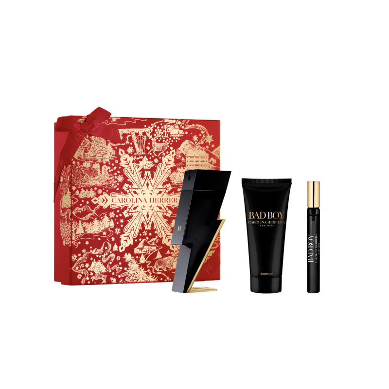 Set Bad Boy Eau De Toilette 100 Ml + Gel De Baño 100 Ml + Eau De Toilette 10 Ml