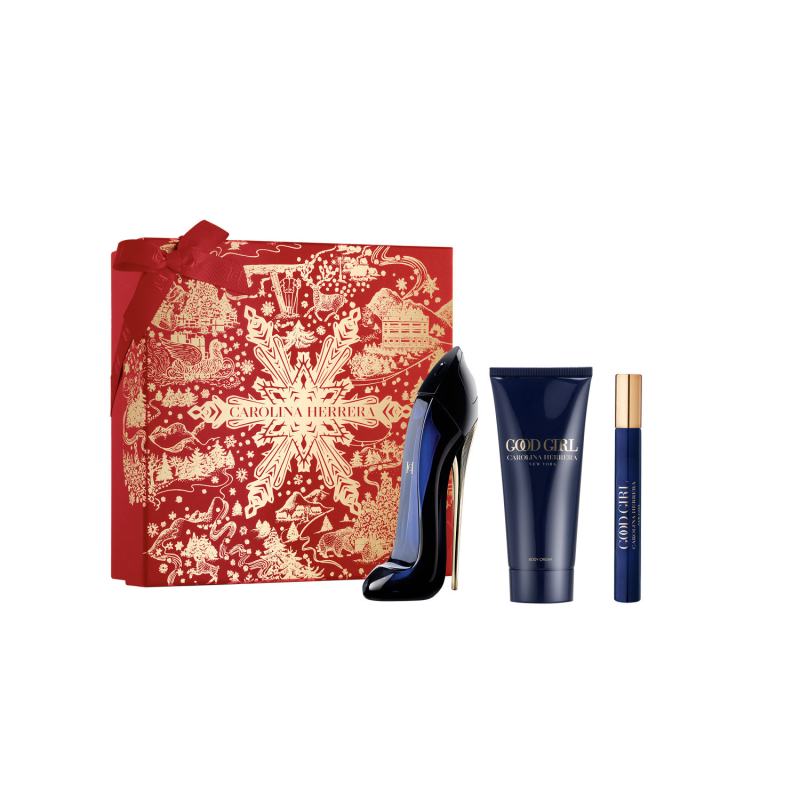 Set Good Girl Eau De Parfum 80 Ml + Loción Corporal 100 Ml + Eau De Parfum 10 Ml