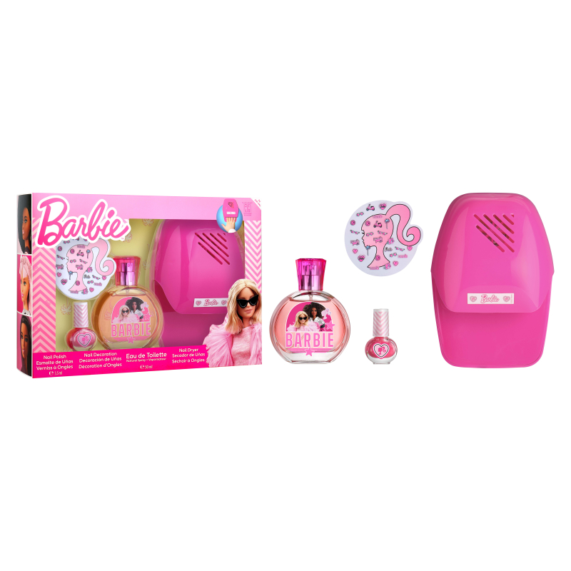 Barbie Set Eau De Toilette 50 Ml Y Kit De Manicura