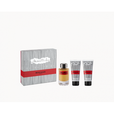 MOUSTACHE COFRE (EDP V125ML + A/S 100ML + GEL 100ML)