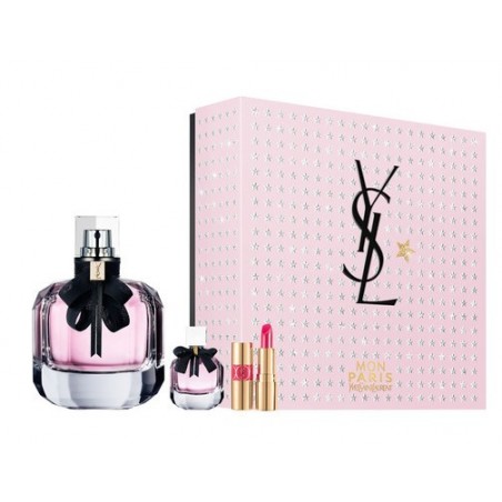 MON PARIS ESTUCHE EAU DE PARFUM 90ML + MINI 7,5ML + MINIATURE N°49
