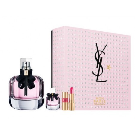 MON PARIS ESTUCHE EAU DE PARFUM 90ML + MINI 7,5ML + MINIATURE N°49