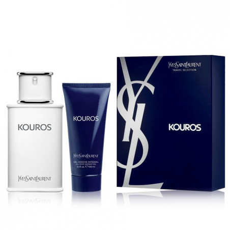 KOUROS SILVER ESTUCHE EAU DE TOILETTE 100ML + GEL 100ML