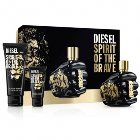 COFRE SPIRIT OF THE BRAVE EDT 125ML + SHOWER GEL 100ML + SHOWER GEL 50ML