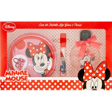 MINNIE ESTUCHE EAU DE TOILETTE 50ML + GLOSS + RIÑONERA