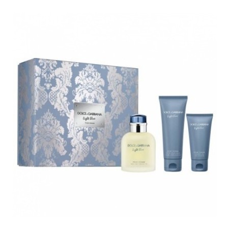 LIGHT BLUE HOMME ESTUCHE EDT 125ML + BÁLSAMO 75ML + GEL 50ML