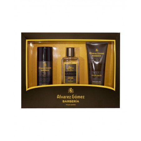 BARBERIA ESTUCHE EAU DE COLOGNE 150ML + GEL 230ML + DESODORANTE 150ML