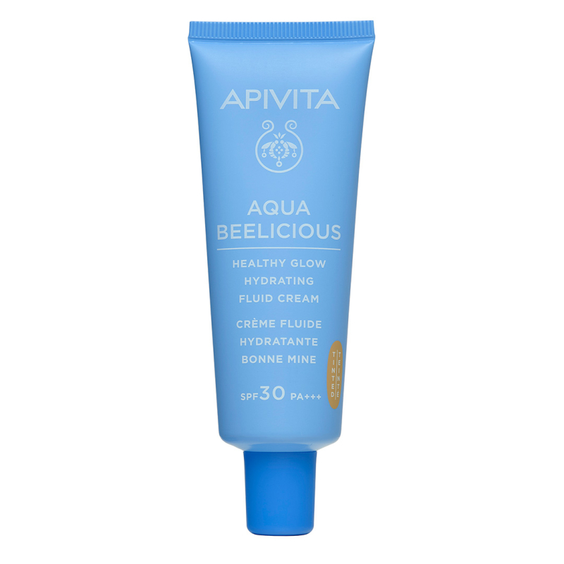 Aqua Beelicious Crema Fluida Iluminadora Hidratante Spf 30 Con Color 40 Ml