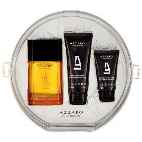 AZZARO HOMME ESTUCHE EAU DE TOILETTE 100ML + CHAMPÚ 100ML + BÁLSAMO 50ML