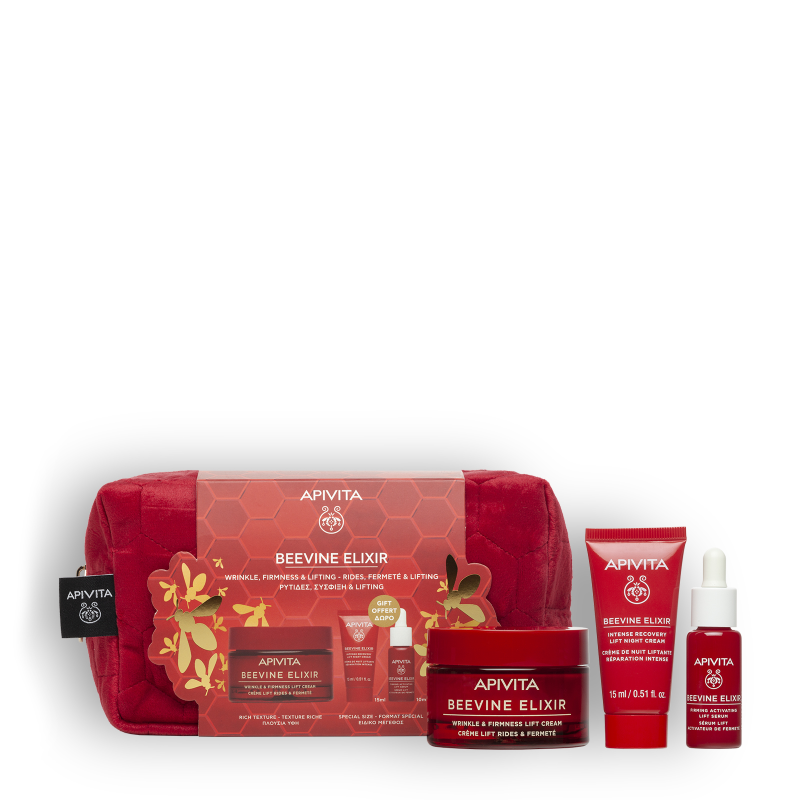 set beevine elixir crema rica 50ml  regalo serum 10ml  crema noche 15ml