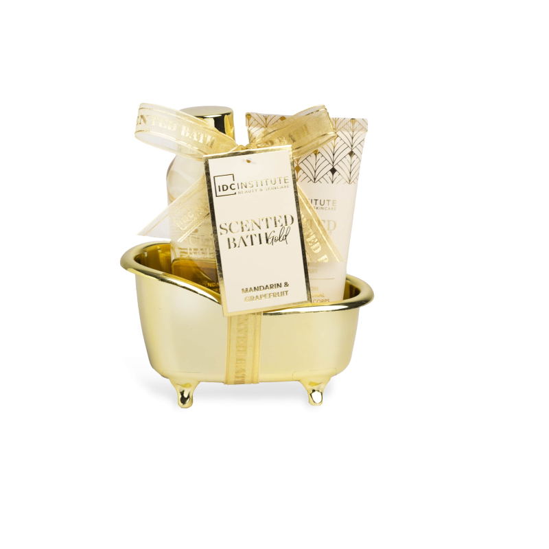 Scented Gold Mini Bathtub Set 01