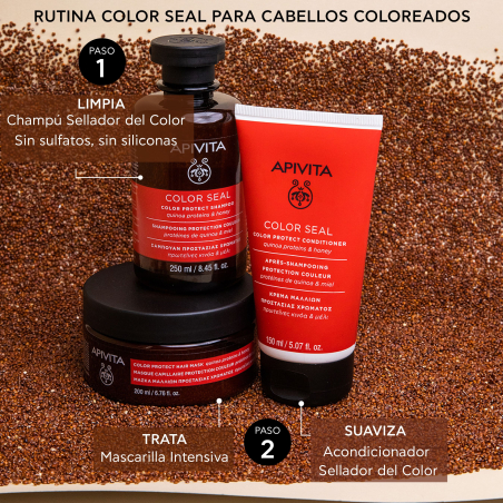 Champú Sellador del Color con Quinoa y Miel