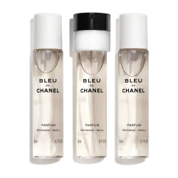 BLEU DE CHANEL PARFUM TWIST AND SPRAY 3X20ML
