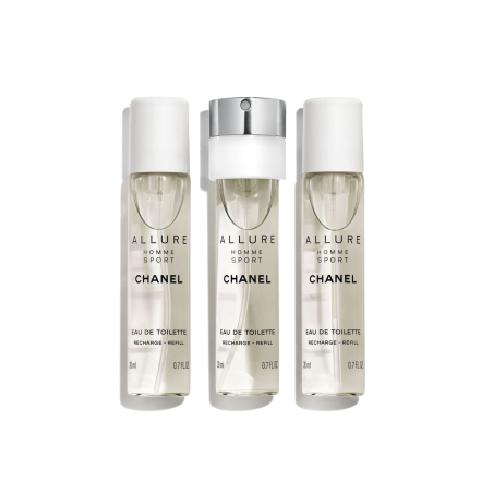 ALLURE HOMME SPORT EAU DE TOILETTE VAPORIZADOR DE VIAJE RECARGABLE