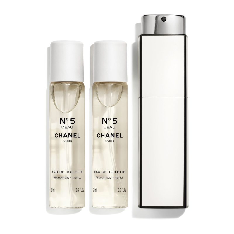 N°5 L'eau Eau De Toilette Vaporizador Para El Bolso 3x20ml