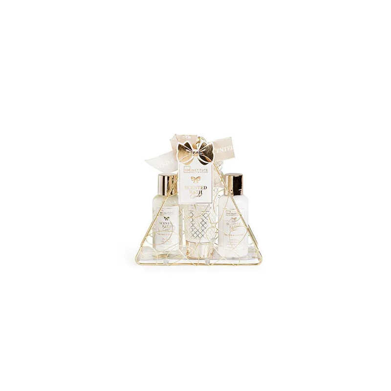 Idc institute scented bath gold trio