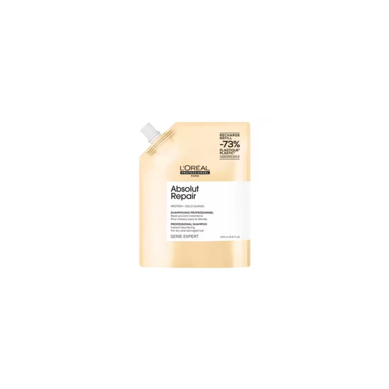 serie expert absolut repair champu para cabello danado recarga 500ml