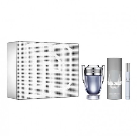 COFRE INVICTUS EDT V.100ML + DESODORANTE SPRAY 150ML + MINI 10ML