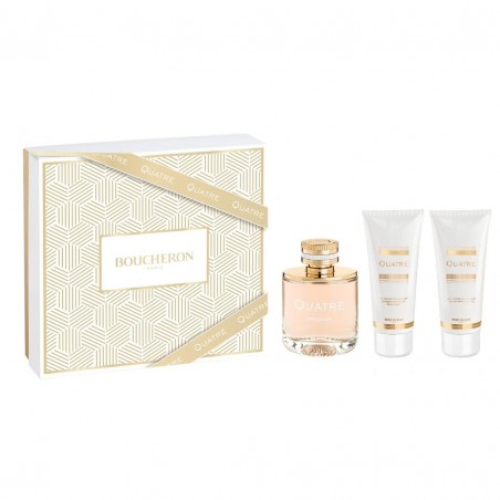 COFRE QUATRE FEMME EDP 100ML + BODY LOTION 100ML + SHOWER GEL 100ML