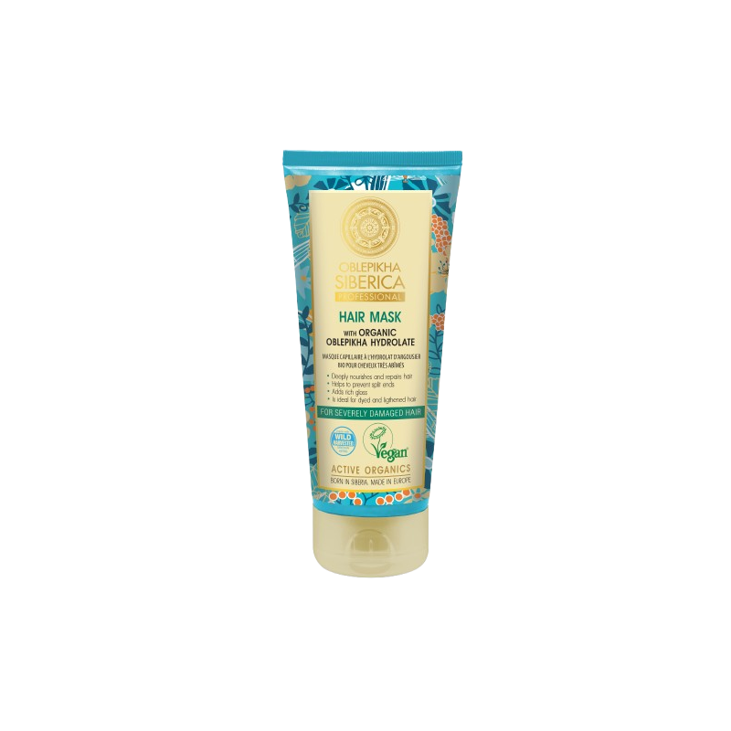 Hair Mask With Organic Oblepikha Hydrolate 200 Ml