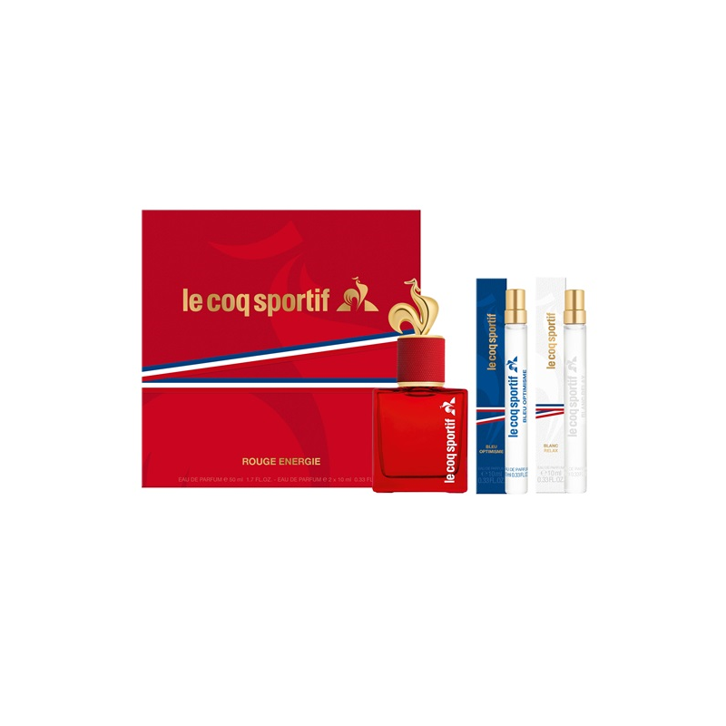 Set Rouge Energie Eau De Parfum 50 Ml + 2 X 10 Ml