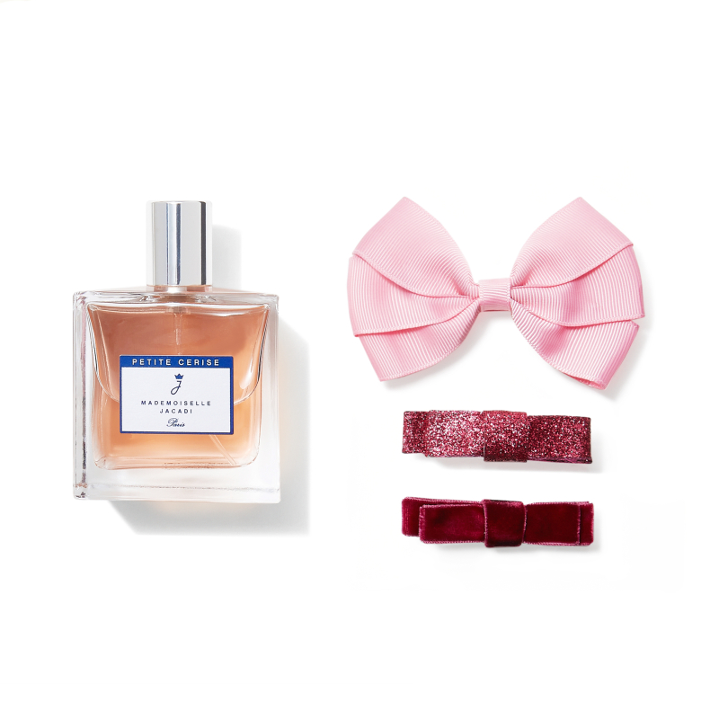 Set Mademoiselle Petite Cerise Eau De Toilette 100 Ml + Clips