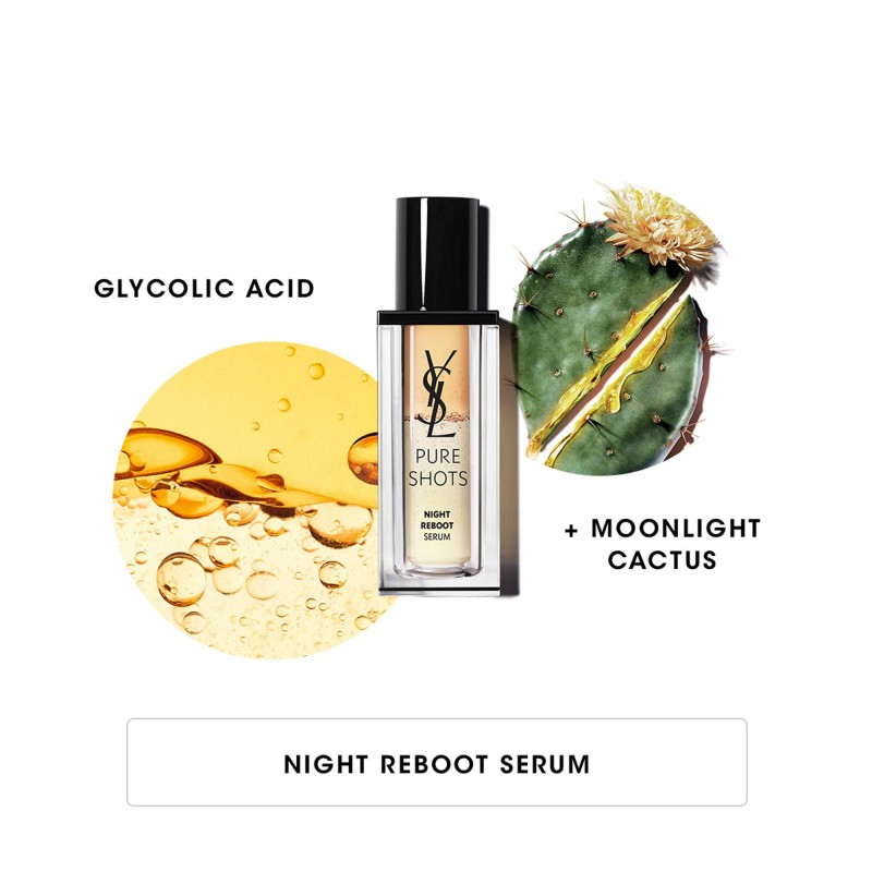 PURE SHOTS NIGHT REBOOT SERUM RECAMBIO 30ML de Yves Saint Laurent