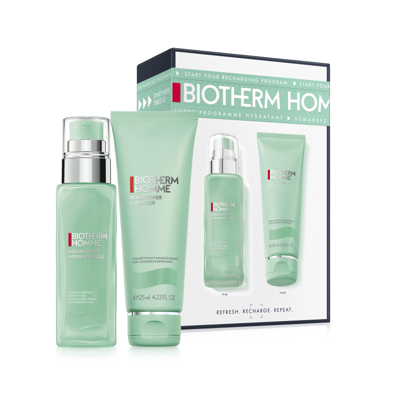 Set Homme Aquapower Cuidado Facial Masculino 125 Ml + Gel 75 Ml