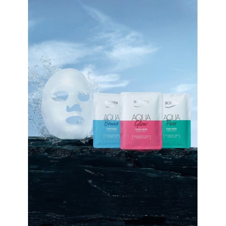 AQUA GLOW FLASH MASK