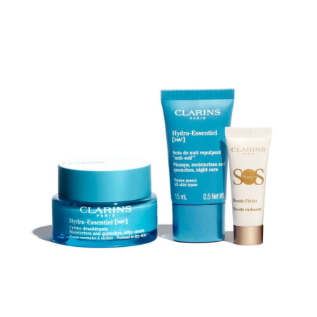 Set Clarins Hydra Essentiel & Sos Primer