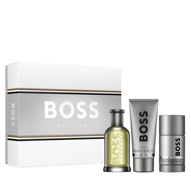 Boss – Estuche de Regalo Eau de Toilette Primavera/Verano BOSS Bottled Hugo Boss.