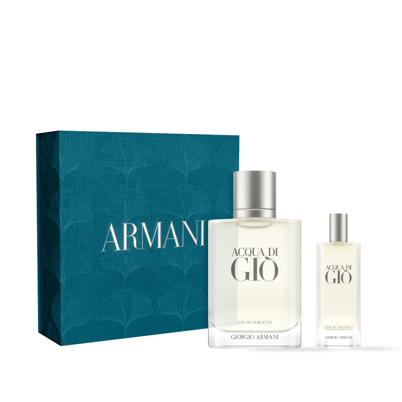 Set Acqua Di Giò Eau De Toilette 100 Ml + Mini 15 Ml