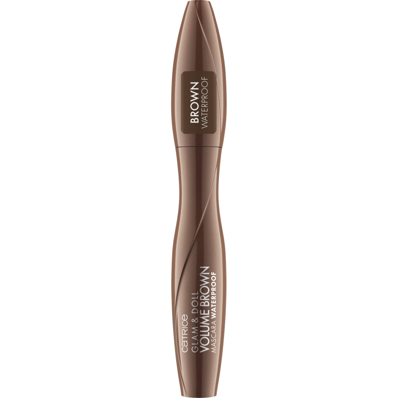 Glam & Doll Volume Brown Mascara Waterproof Marrón