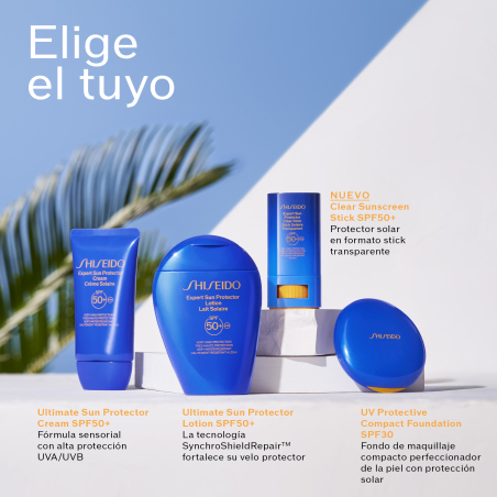 Protector solar Expert Sun Protector Clear Stick Spf 50+ Shiseido