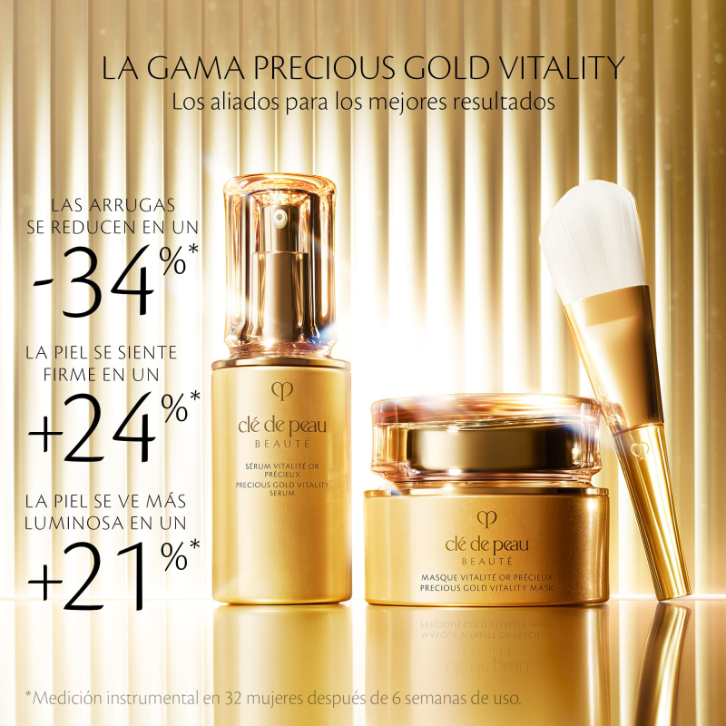 PRECIOUS GOLD VITALITY MASK 75ML de Clé De Peau Beauté