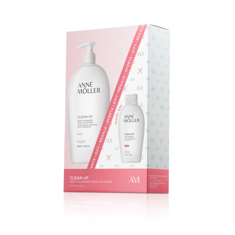 Agua micelar clean up 400ml + 100ml
