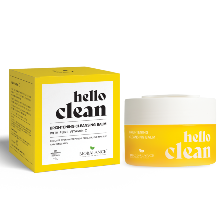 Hello Clean Brightening Cleansing Balm con Vitamina C Pura