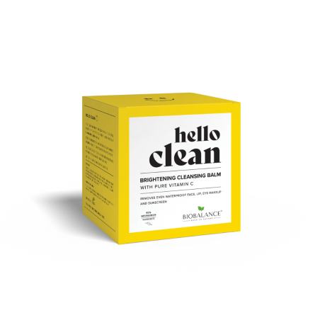 Hello Clean Brightening Cleansing Balm con Vitamina C Pura