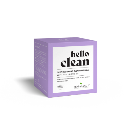 Hello Clean Deep Hydrating Cleansing Balm con Ácido Hialurónico 3D